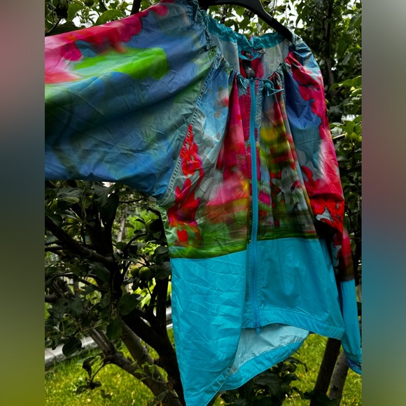 ADIDAS BY STELLA MCCARTNEY Adizero Printed Running Jacket - Sz M - Picture 11 of 15